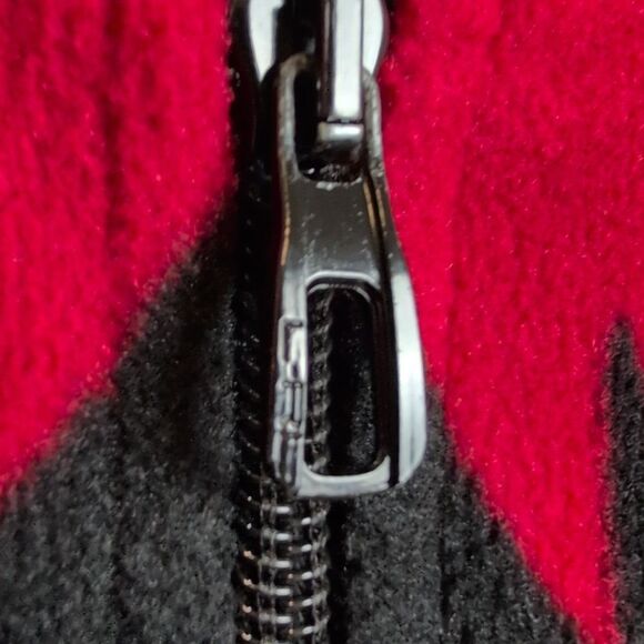 L-RL Lauren Active Southwestern Style Full Zip Fleece Jacket - Picture 5 of 10